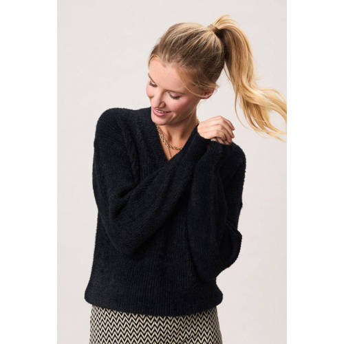 Miss Etam gebreide trui zwart afbeelding