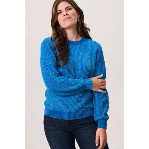 Miss Etam gebreide trui blauw afbeelding