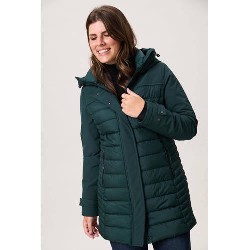 Miss Etam softshell jas groen afbeelding