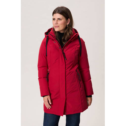 Miss Etam softshell jas rood afbeelding