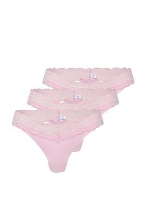 string ONLCHLOE (set van 3) roze