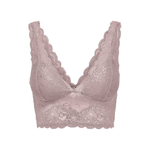 ONLY voorgevormde bralette ONLCHLOE mauve afbeelding