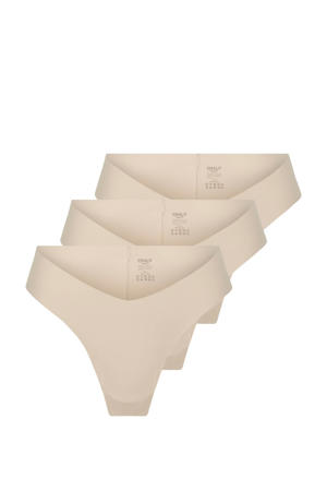 seamless brazilian ONLTRACY (set van 3) lichtbeige