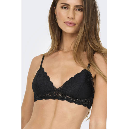ONLY voorgevormde bralette ONLCHLOE zwart afbeelding