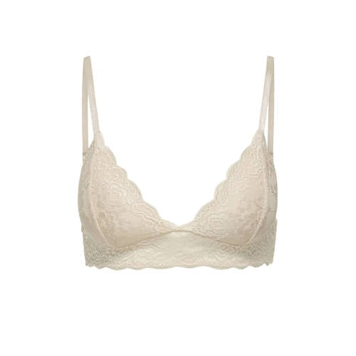 ONLY voorgevormde bralette ONLCHLOE ecru afbeelding