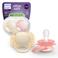 Philips AVENT Ultra Soft Superzachte siliconen fopspeen (0-6 mnd) – Voor gevoelige huid – 2 stuks - SCF091/38