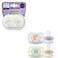 Philips Avent Ultra Start Night Glow-in-the-dark siliconen fopspeen – 0-6 mnd – 2 stuks - SCF075/17