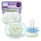 Philips Avent Ultra Start Night Glow-in-the-dark siliconen fopspeen – 0-6 mnd – 2 stuks - SCF075/18