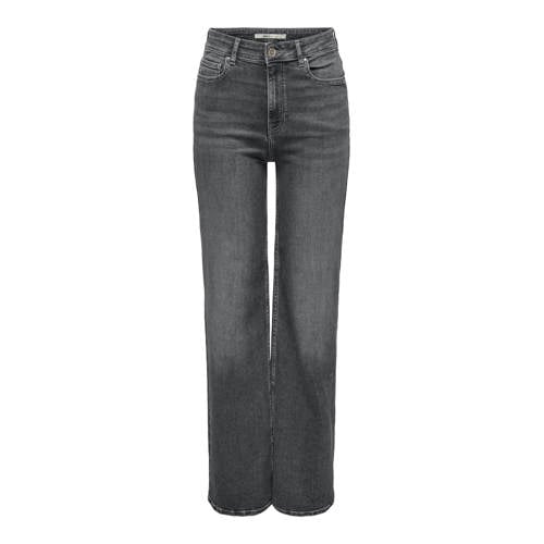 ONLY TALL high waist wide leg jeans grey denim afbeelding