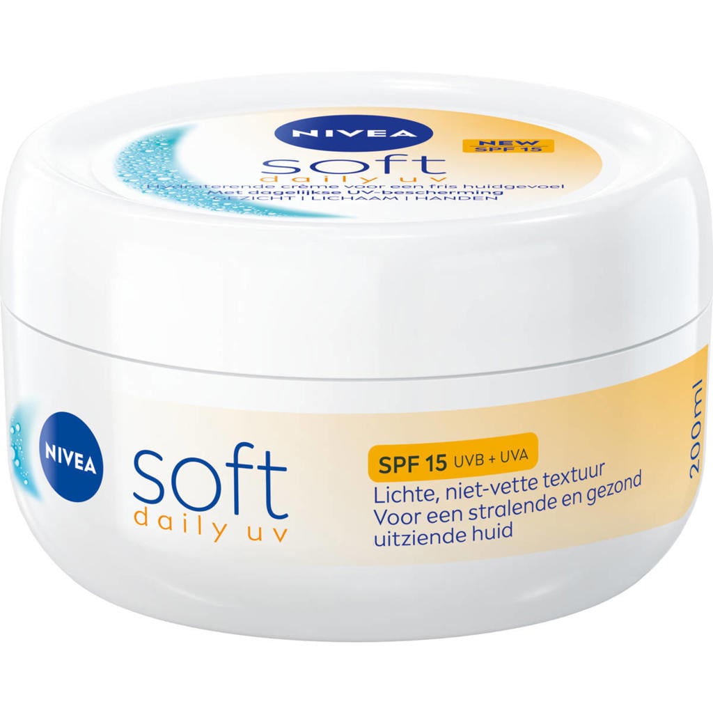 NIVEA Soft Daily UV SPF15 bodylotion - 200 ml