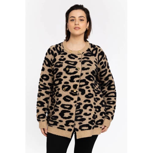 YOEK cardigan beige afbeelding