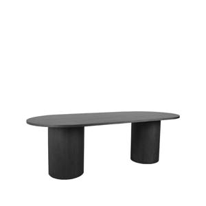 eetkamertafel (120x120 cm) Zwart