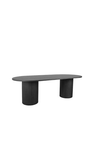 eetkamertafel (120x120 cm) Zwart