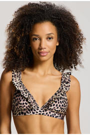 thumbnail: Shiwi The Sunshine Brand voorgevormde triangel bikini set Bobby beige/zwart