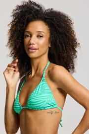 thumbnail: Shiwi The Sunshine Brand voorgevormde triangel bikini set Lynn lichtgroen