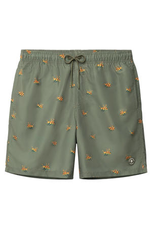 zwemshort Mike olijfgroen
