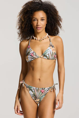 voorgevormde triangel bikini set Liz groen