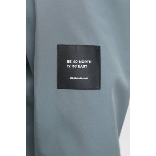 JACK & JONES ESSENTIALS softshell jas grijsblauw afbeelding