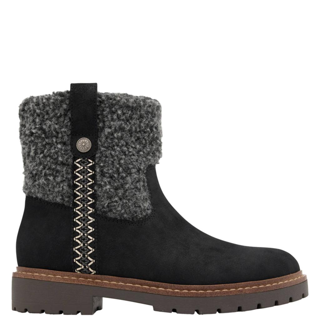 Zwarte dames Landrover gevoerde enkelboots van imitatieleer met ritssluiting