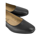 thumbnail: Medicus leren pumps met lage hak zwart