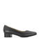 Medicus leren pumps met lage hak zwart