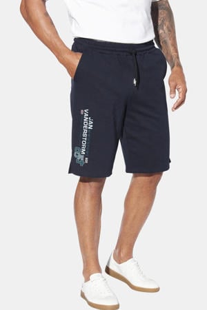loose sweatshort PERMARSEN Plus Size donkerblauw