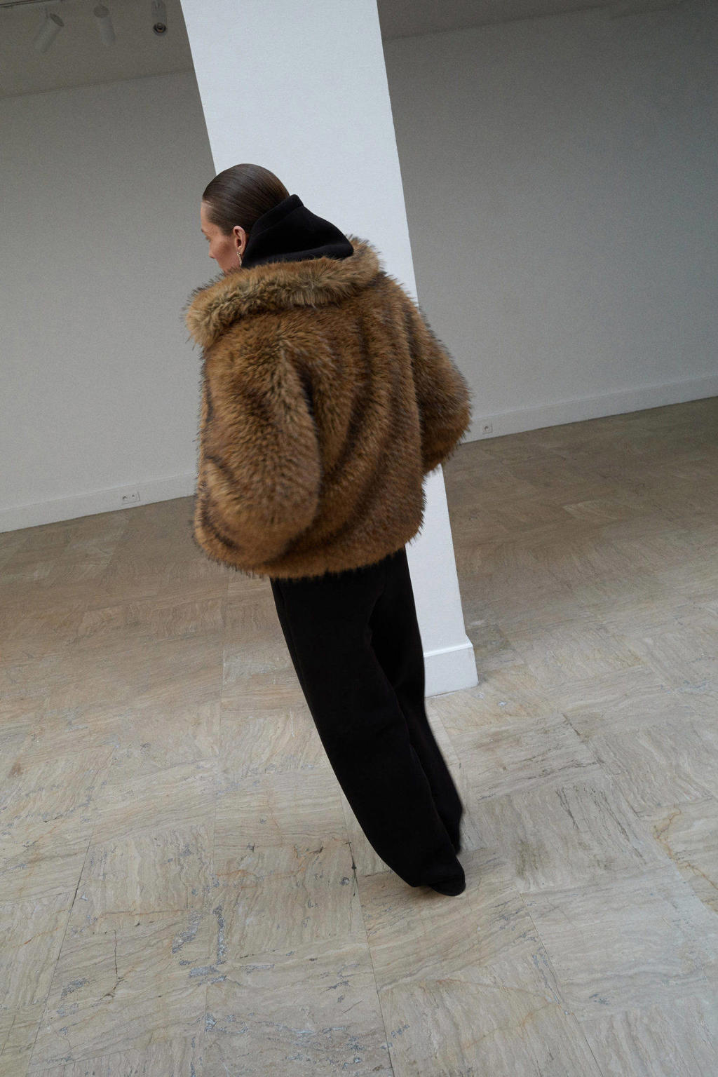 Dames Winter Dik Faux Fur Lamswol Jas kopen vanaf een prijs van 16