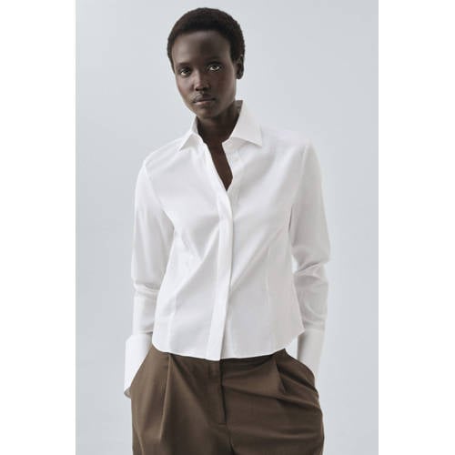 Mango blouse wit afbeelding