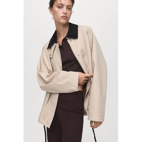Mango high waist broek afbeelding