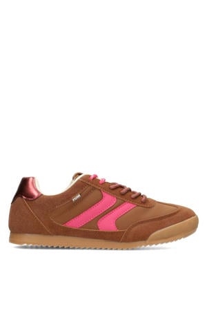 Skye sneakers camel/roze