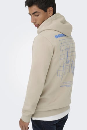hoodie beige