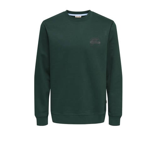 ONLY & SONS sweater donkergroen afbeelding