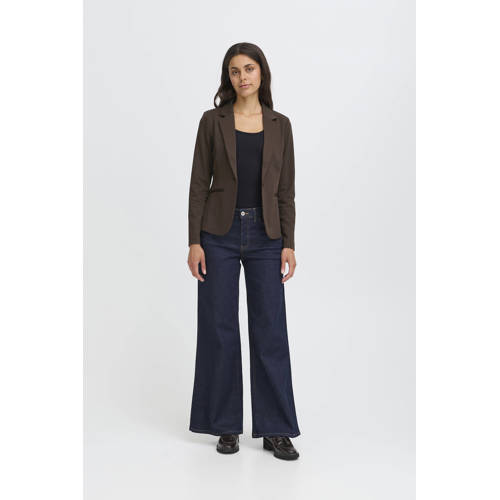 ICHI jersey getailleerde blazer afbeelding