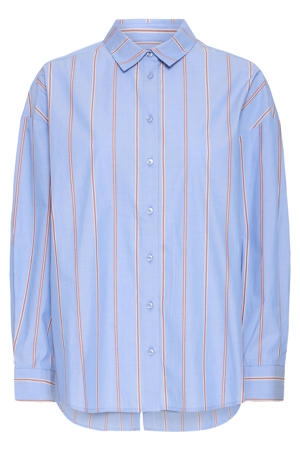 gestreepte blouse blauw