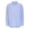 ICHI gestreepte blouse blauw