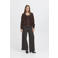 ICHI gebreid vest donkerbruin
