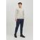 JACK & JONES ESSENTIALS trui fijn gebreid beige