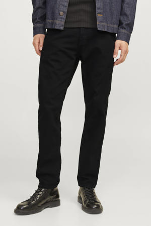 JJIMIKE JJORIGINAL tapered jeans black denim