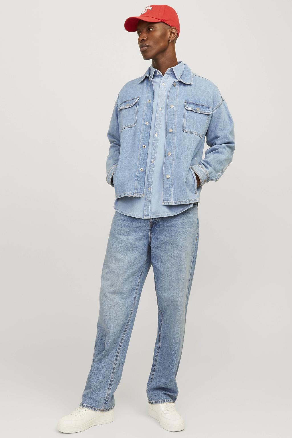 JACK & JONES JEANS INTELLIGENCE JJIALEX baggy jeans blue denim