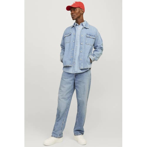 JACK & JONES JEANS INTELLIGENCE JJIALEX baggy jeans blue denim afbeelding