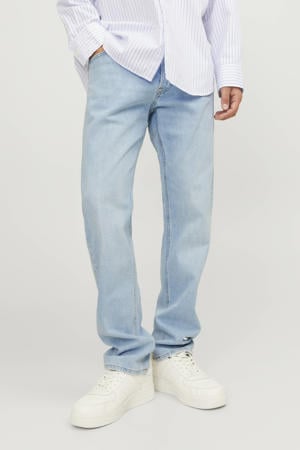 JJIMIKE JJORIGINAL tapered jeans blue denim