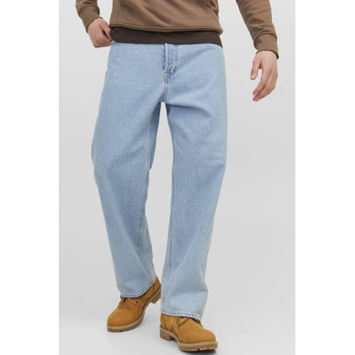 JACK & JONES JEANS INTELLIGENCE JJIALEX baggy jeans blue denim afbeelding