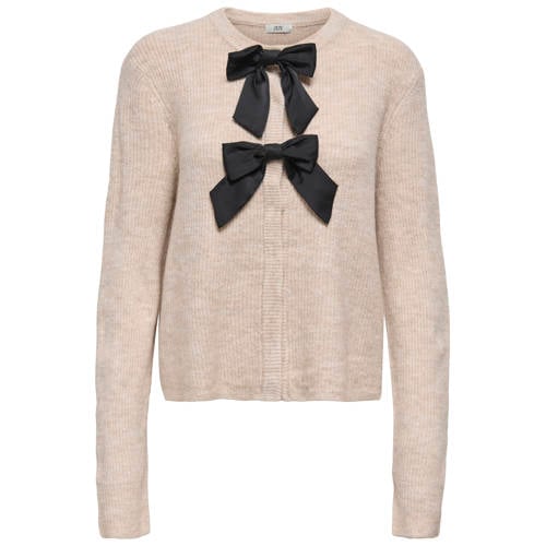 JDY gebreid vest beige afbeelding