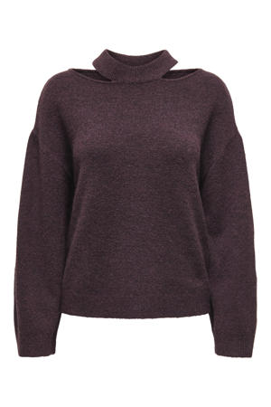 pullover donkerrood
