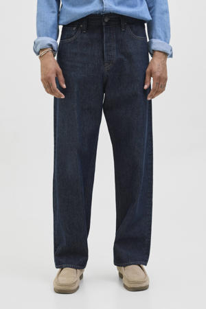 JJIALEX baggy jeans dark blue denim