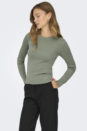 gebreide trui met lurex
