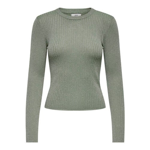 JDY gebreide trui met lurex afbeelding