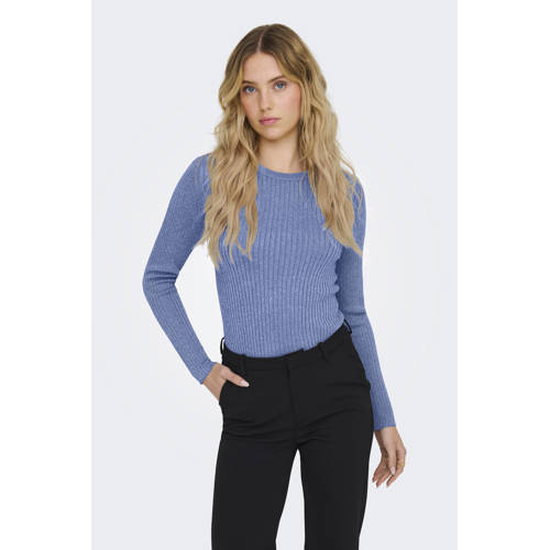 JDY gebreide trui met lurex afbeelding