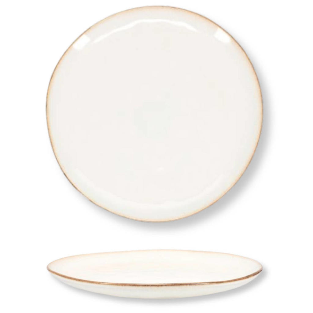 Salt & Pepper Serviesset Artisan Wit 12-delig / 4 personen - 4 dinerborden, 4 ontbijtborden en 4 kommen