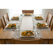 thumbnail: Yong Serviesset Yong Squito - Wit 18-delig / 6 personen - 6 dinerborden, 6 diepe borden en 6 ontbijtborden